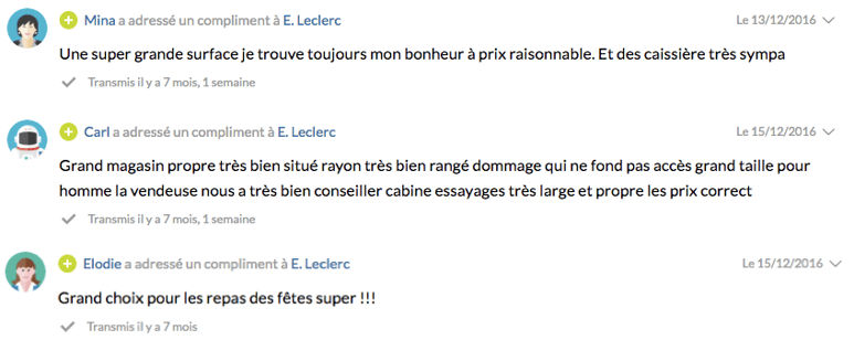 Avis Clients Leclerc Allonnes